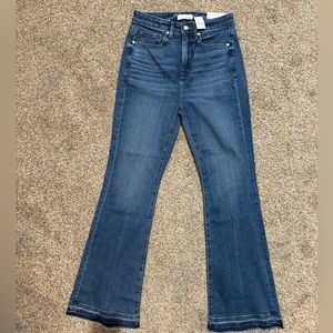 LOFT The Slim Flare High Rise Jeans size 26/2